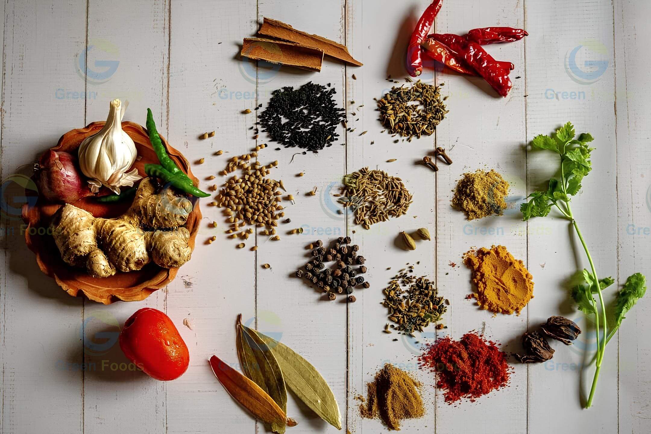 Dehydrated Vegetables / Spices